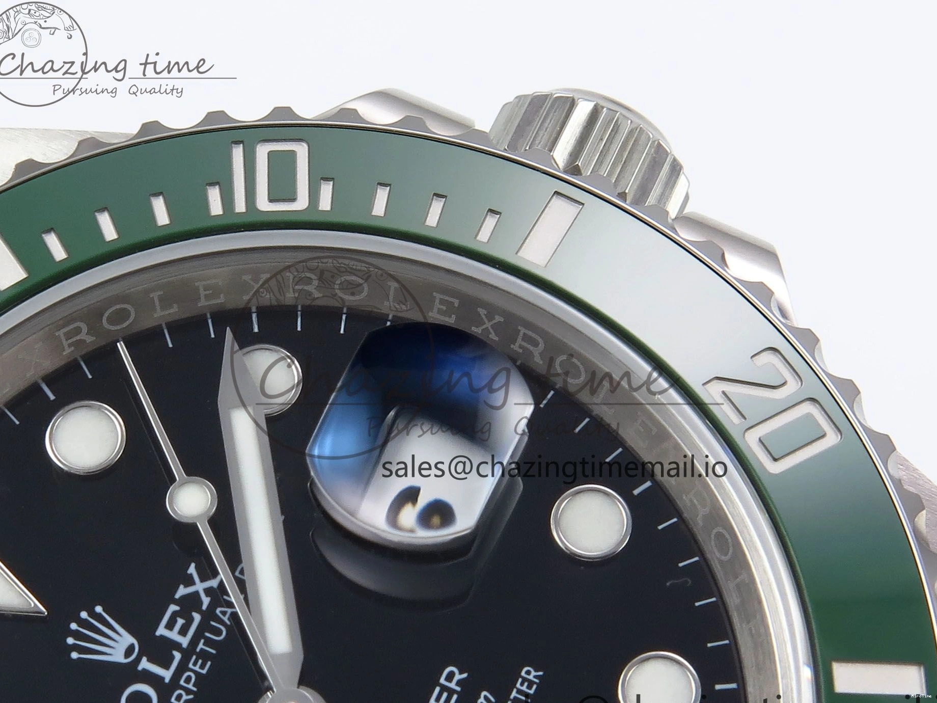 MiroTime 0113 Submariner 41mm 126610 LV Green Ceramic EWEF Best Edition on Bracelet SH Durable 1035